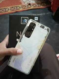 mi note 10 lite parts panal damage original pta aproved board with box