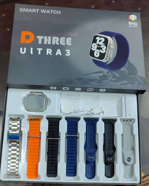 D three ultra 3 smart watch 1