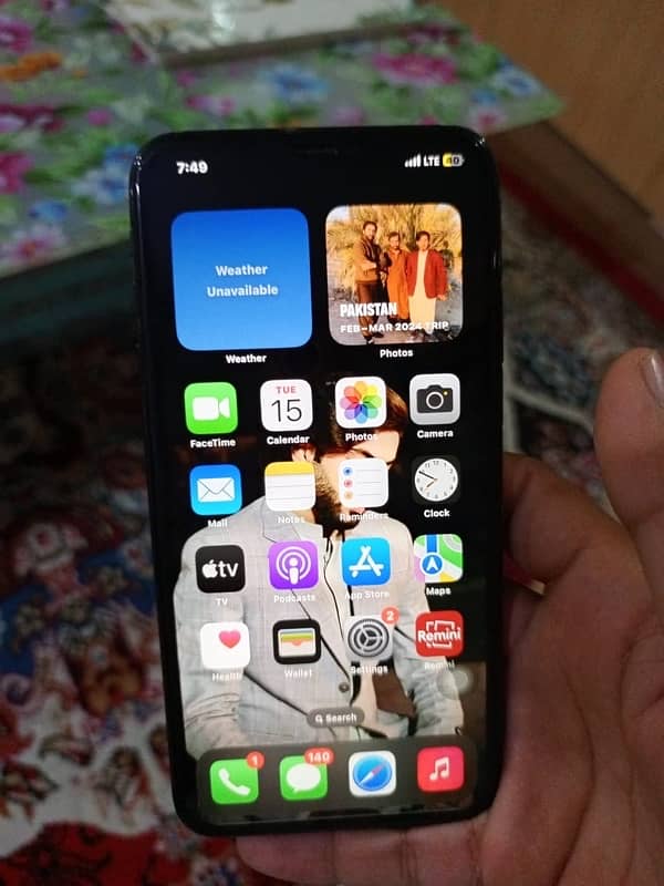 Iphone Xs max PTA approve 256GB 70K 1