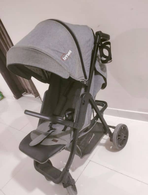 Tinnies Baby Stroller Grey 1