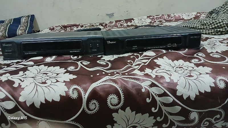 winersat set of 2 disc satellite receiver urgent sale 03289819021 6