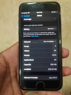 Iphone 8 256 Non Pta Factory unlock water pack  75% battery health