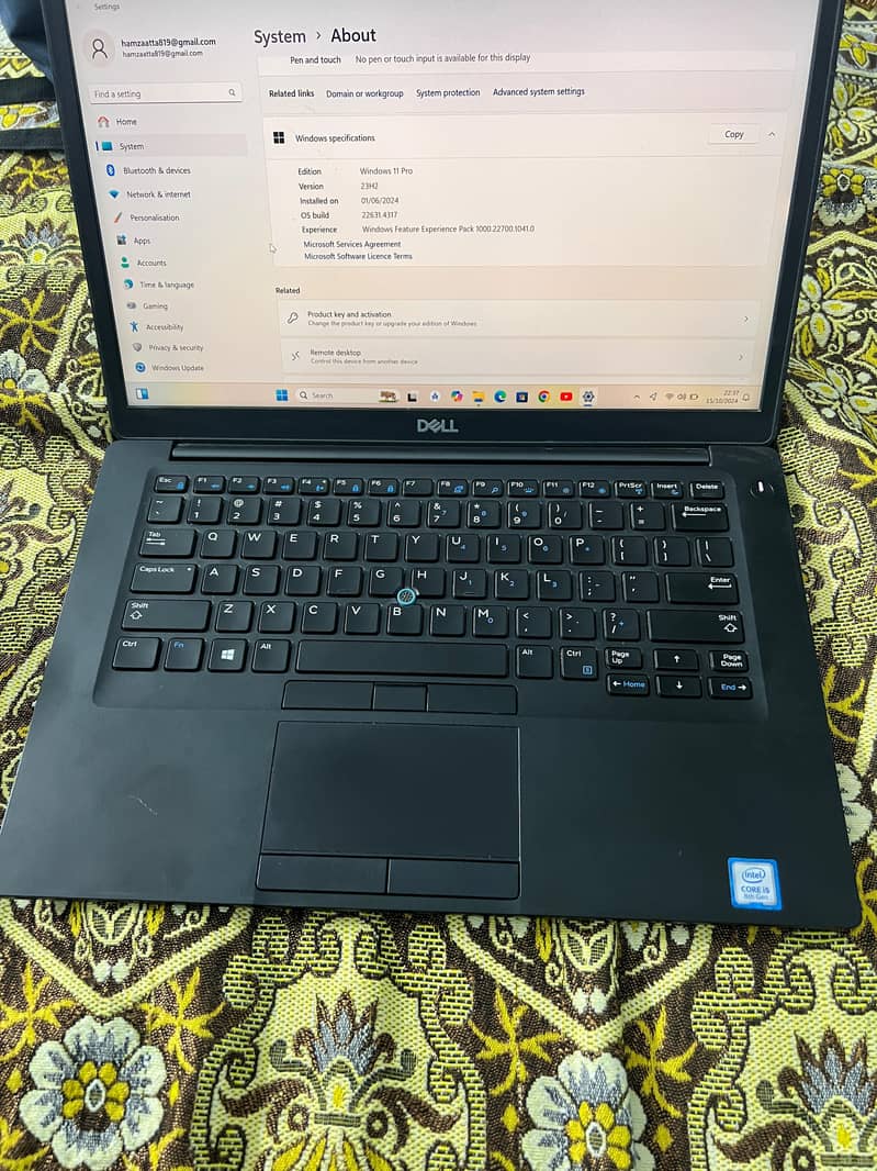 Dell Latitude 7490  16 gb ram 256gb ssd core i5 8th Gen 7