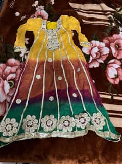 mehndi bridal maxi