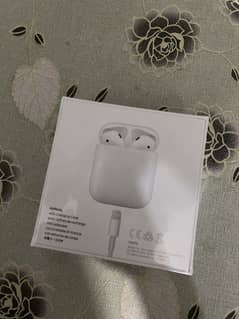 Apple AirPods MV7N2AM/A (2nd generation) box pack with charging case