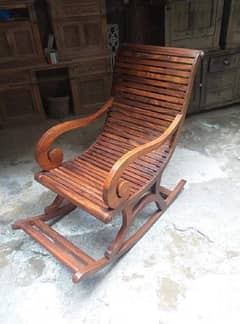 Easy chair solid wood Shisham/Rocking Chair/Chair/Sofa/Dewan/Bed