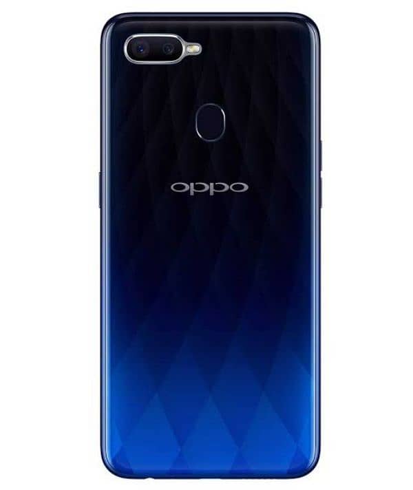 Oppo F9 4/64 with Box & Back cover 0