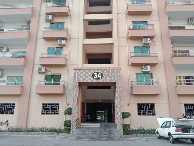 This is a three bed room apartment with all amenities at Sector F Askari 10. 5