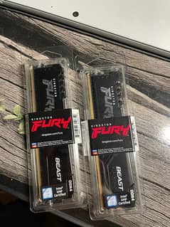 Kingston Fury Beast DDR4 16GB 3200MHz Brand New