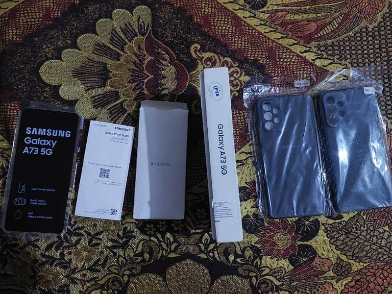 Samsung Galaxy A73 8GB RAM 256 gb 7