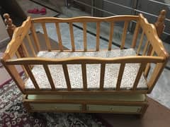 Wooden Baby Cot