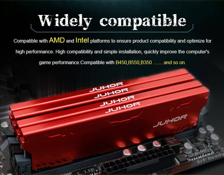 New 16GB DDR4 Ram 3200mhz by Juhor for Desktop & Gaming PCs 4