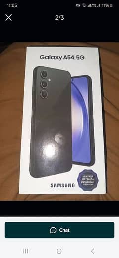 samsung a54  black colour