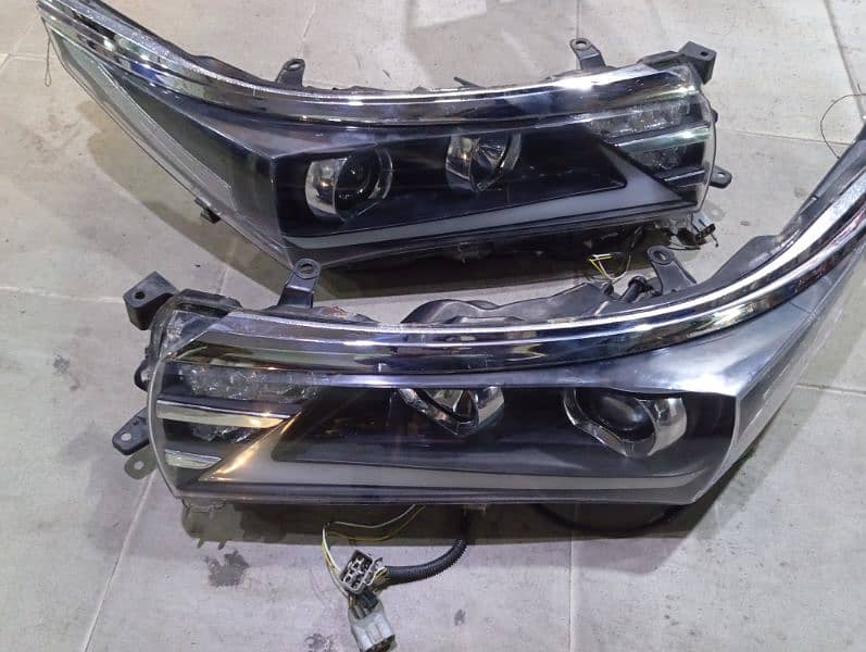 corolla 2015 model headlight led 3