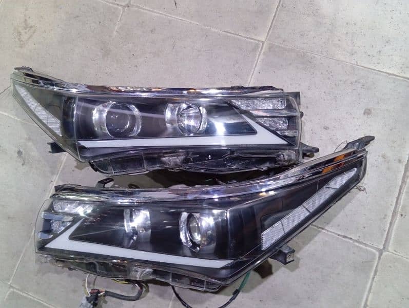 corolla 2015 model headlight led 6