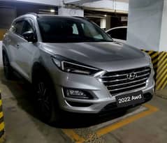 Hyundai Tucson Awd 2024 model silky silver