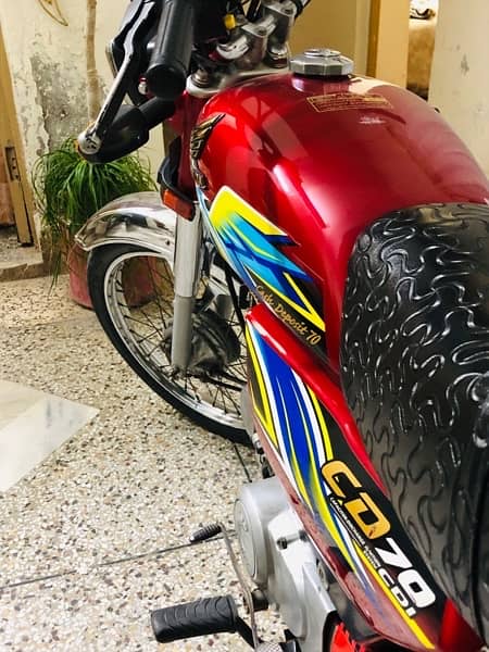 HONDA CD70 total original 9