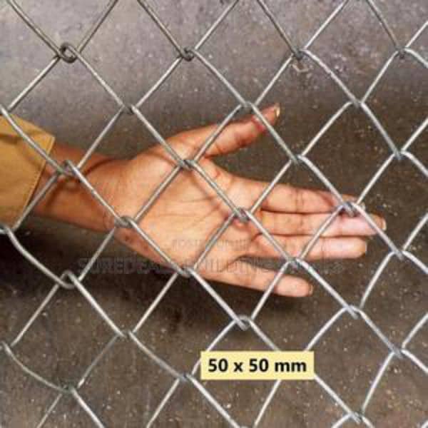 Razor wire Barbed wire Security Chain Link Fence / Jali & Welded Mesh 10