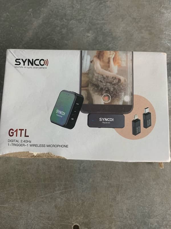 SYNCO G1TL WIRELESS MICROPHONE 0