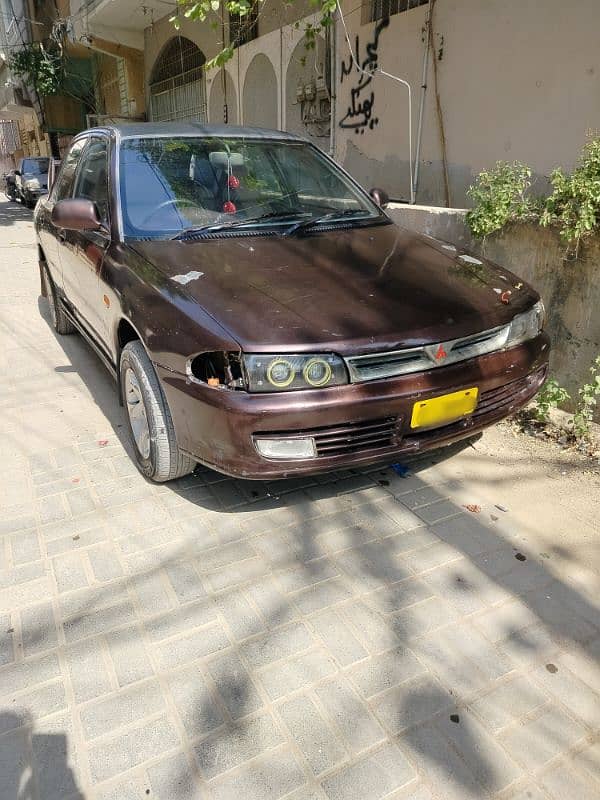 Mitsubishi Lancer 1994 Red Interior 0