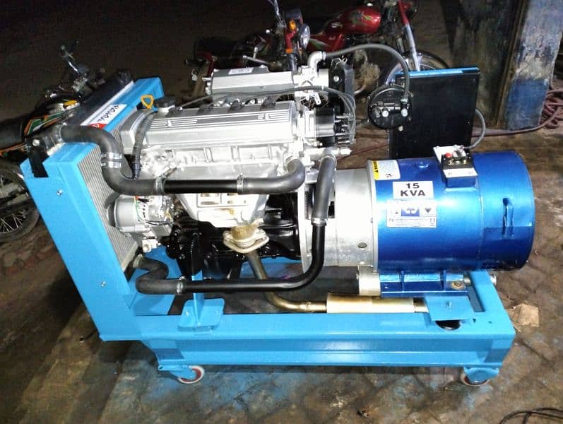 15kva generator gas patrol LPG Toyota gli engine Japanese sound proof 3