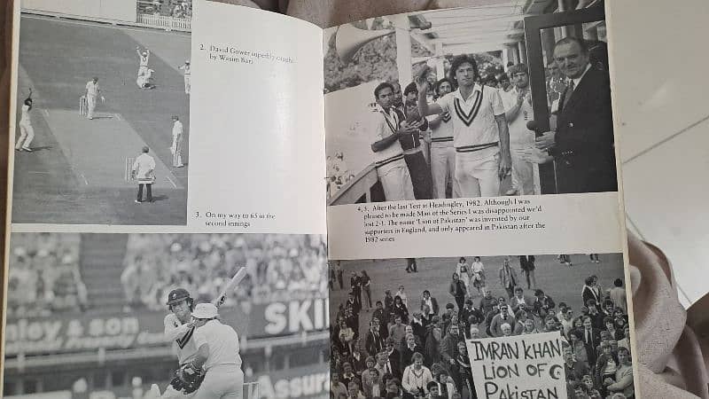 Imran Khan's cricket book (with free shirt&delivery) 1