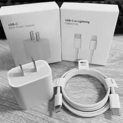 Iphone 20watt complete charger  6 months money back warranty