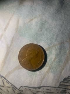 1980 Years 2 Pence Old Rare Coin