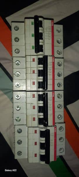 ABB S 203 6 KA 3 Pole Miniature Circuit Breaker 4