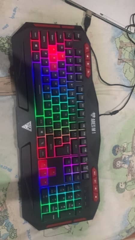 ARES M1 RGB KEYBOARD GAMING KEYBOARD 0