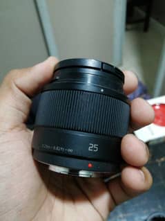 25mm 1.7 lens for Lumix G series