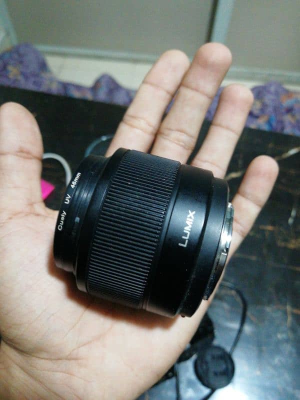 25mm 1.7 lens for Lumix G series 3