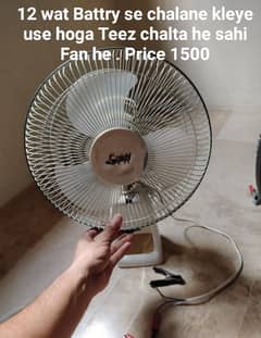 Fan aur light used 0