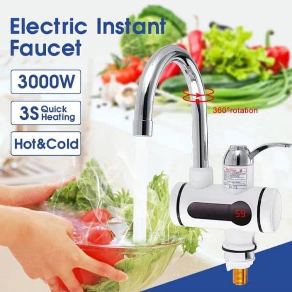 Instant Electric Water Heater Tap Faucet 1