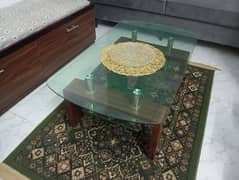 Center glass table for urgent sale