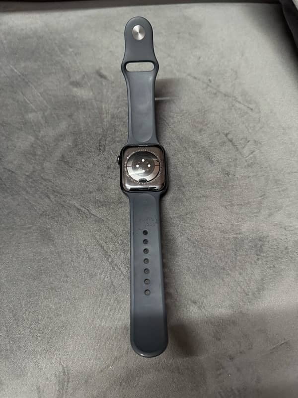 Apple watch series 7 45mm alluminum body midnight colour used 2