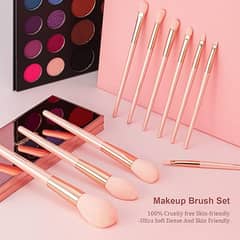 Sweet Beauty 10 Pcs Makeup Brush Set | Complete Brush Kit For Profess