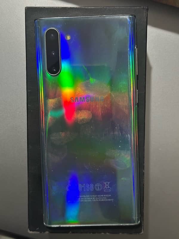 Samsung Note 10 Official PTA Approved No Dot No shade with Box 1