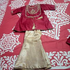 frock and sharara