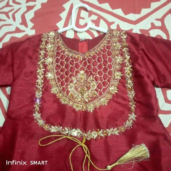 frock and sharara 1