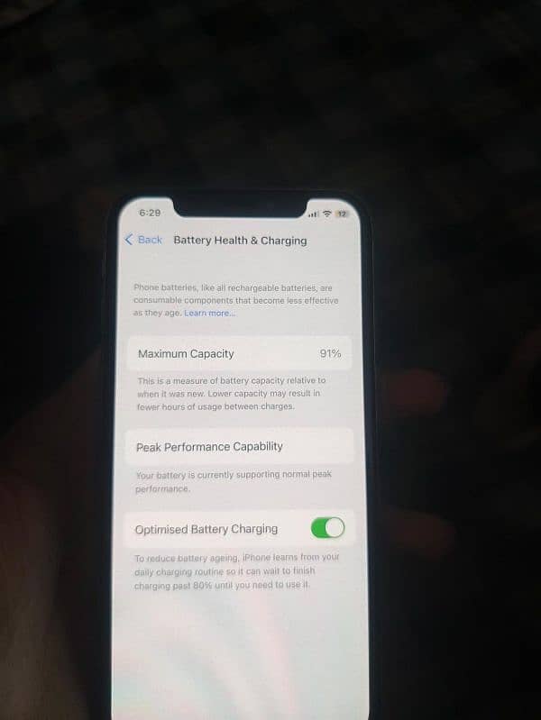 Iphone X  256 GB PTA Approved  Original Battery  10/10  Mint condition 5