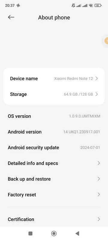 Redmi Note 12 (11 months warranty available) 5