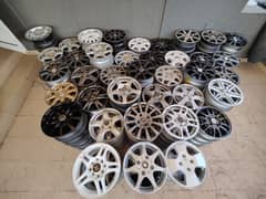 Slightly Used 13 inch Alloy Rims For Alto Wagon R & 660cc cars (China)