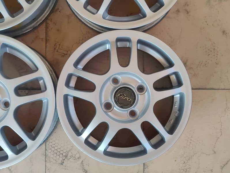 Slightly Used 13 inch Alloy Rims For Alto Wagon R & 660cc cars (China) 7