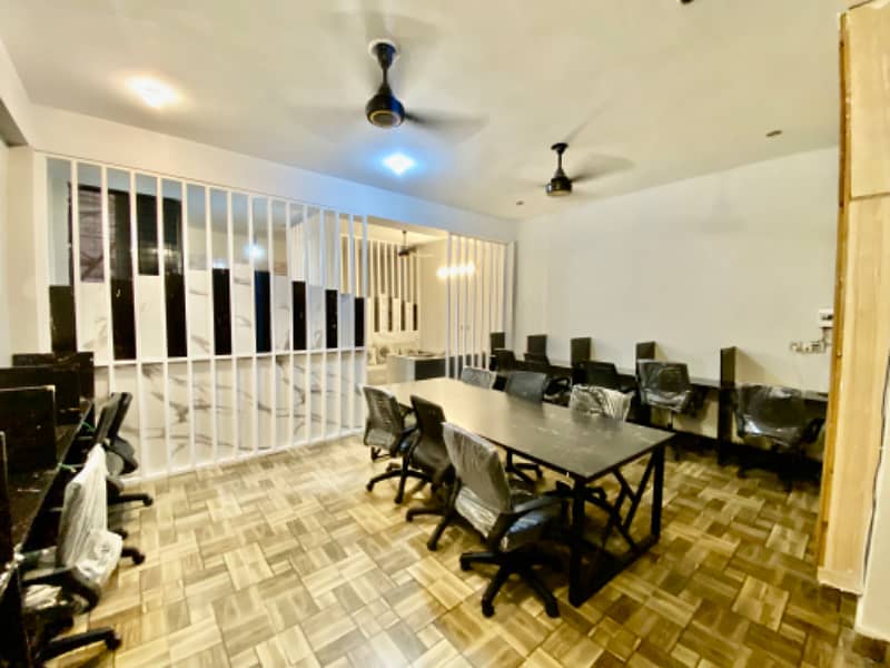 1200 seqfet Furnished Office with all setup For 8