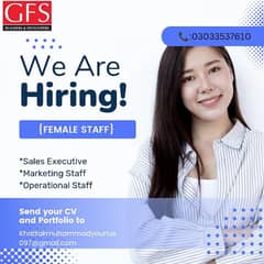 Hiring Female Staff