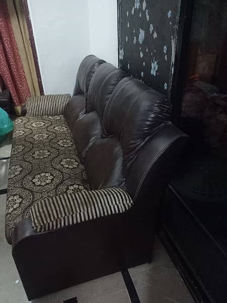 rexin 7 seater sofa set 1