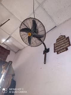 Super asiapure copper wall bracket fan