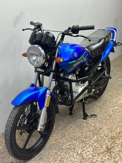 yamaha yb125z dx 2022 Model ( front gear )