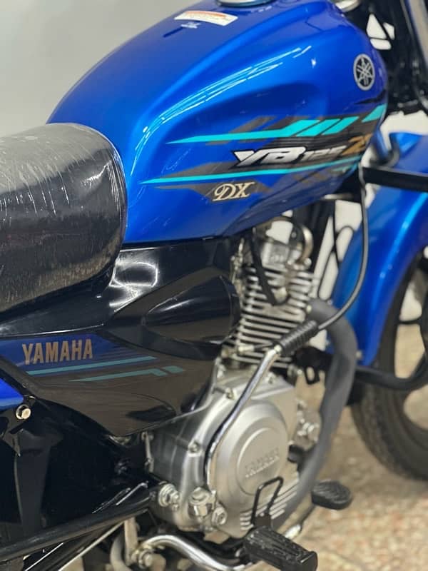 yamaha yb125z dx 2022 Model ( front gear ) 2